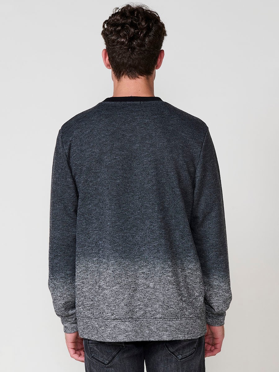 Men’s black hoodie sweatshirt with long sleeves. Cotton and polyester blend for comfort, style, and versatility.