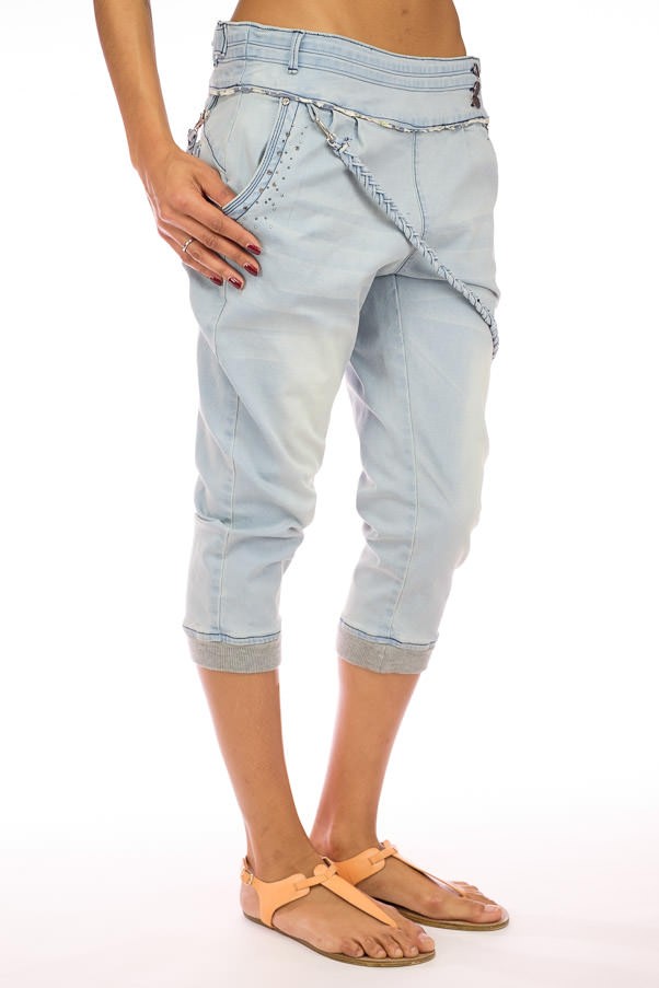 PANTALON DENIM BAGGY PIPINGS 3