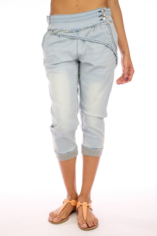 PANTALON DENIM BAGGY PIPINGS 2