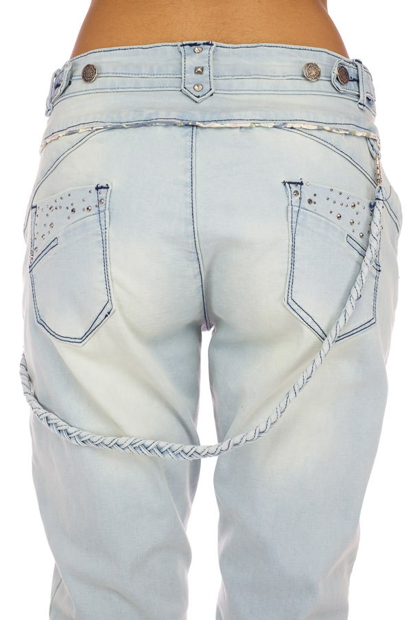 PANTALON DENIM BAGGY PIPINGS 1