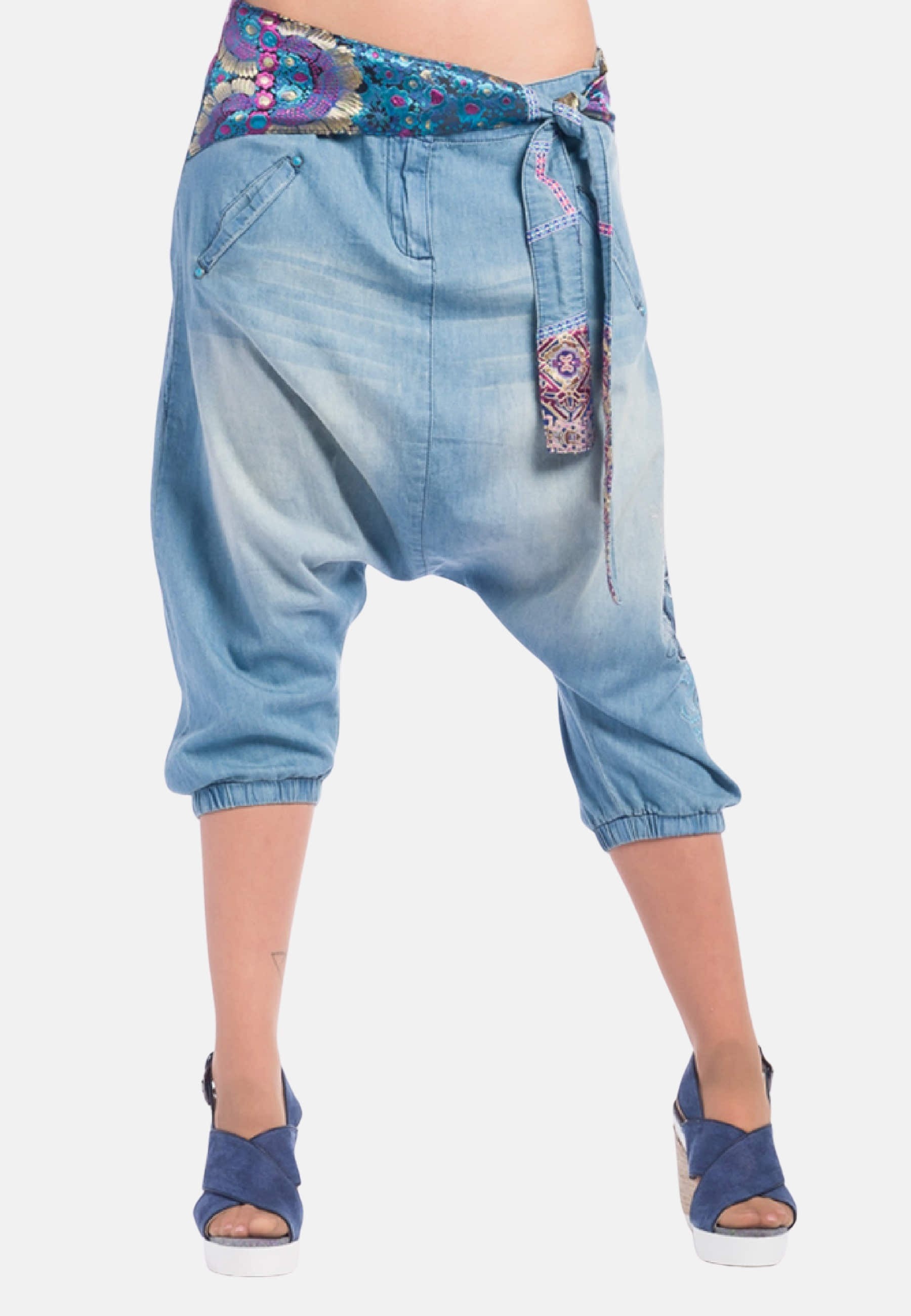 Pantalon super baggy denim