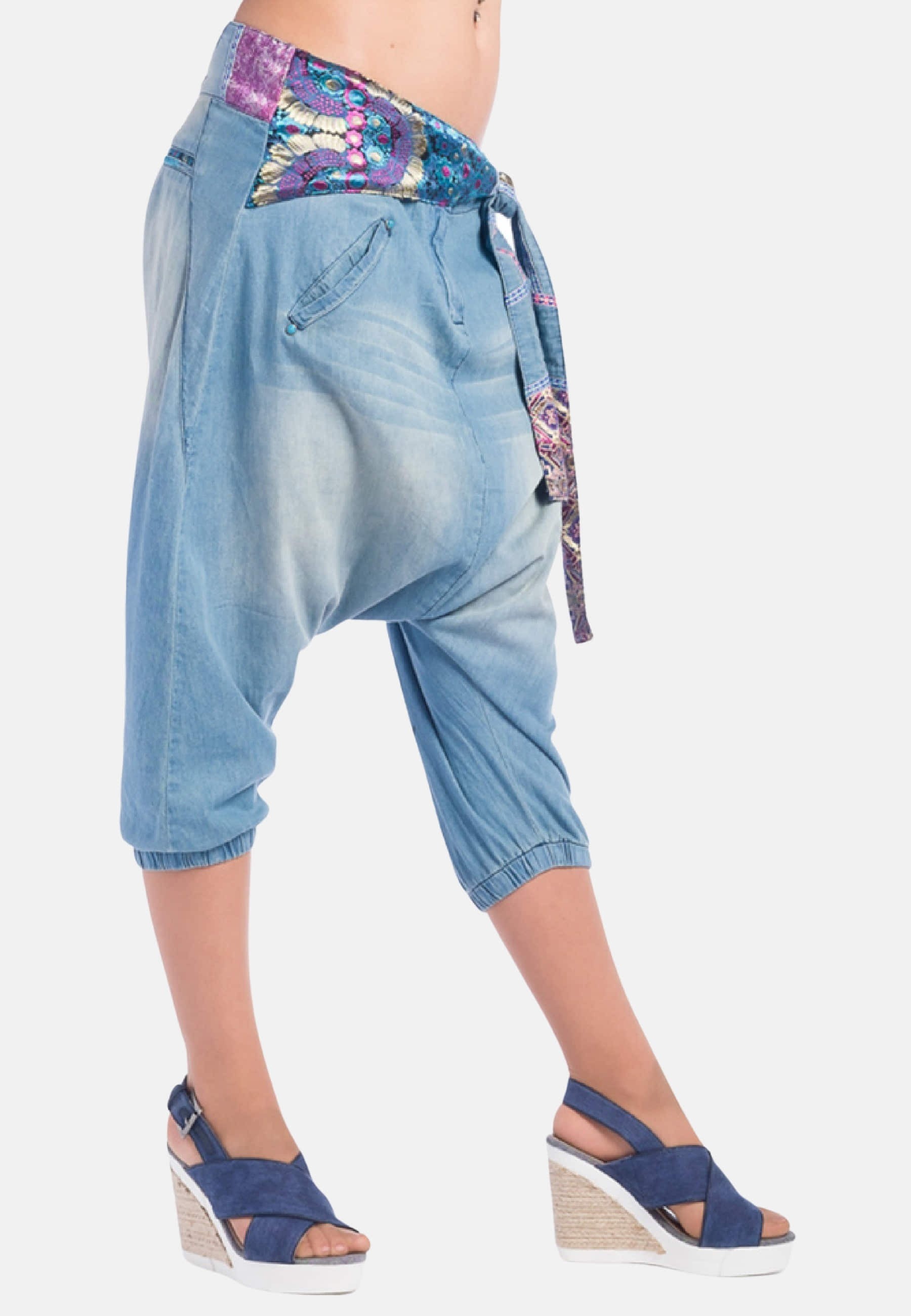 Pantalon super baggy denim