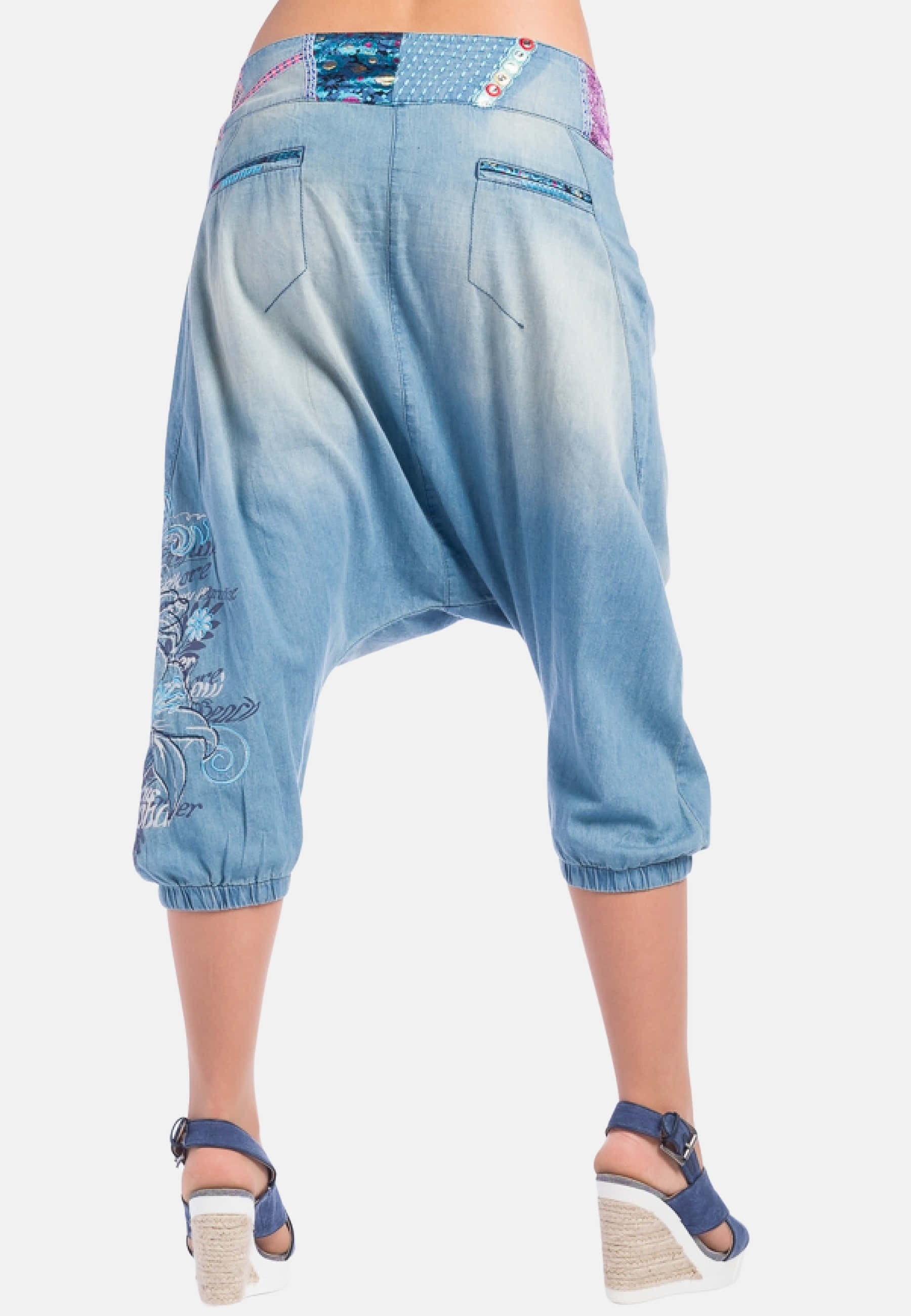 Pantalon super baggy denim