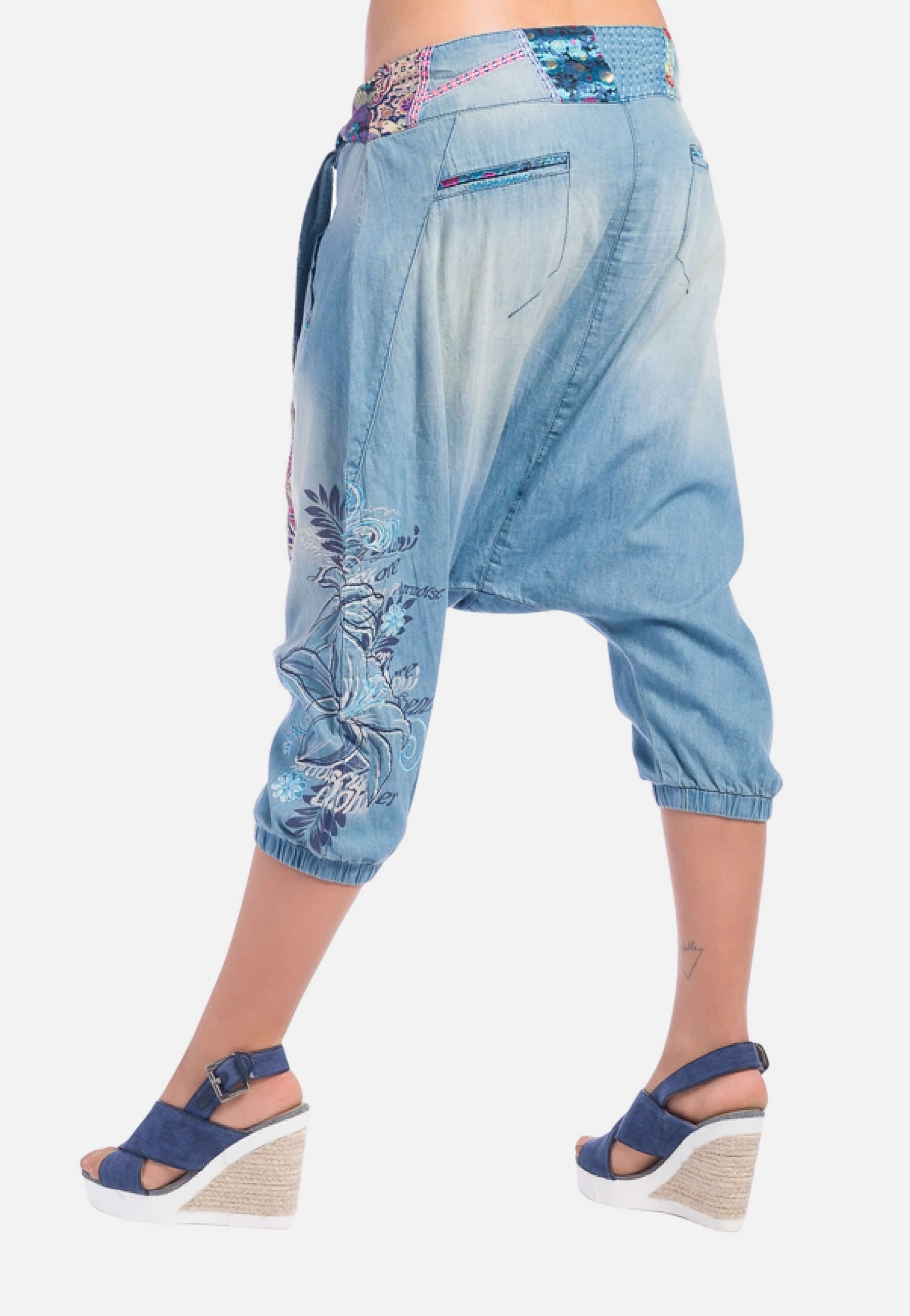 Pantalon super baggy denim
