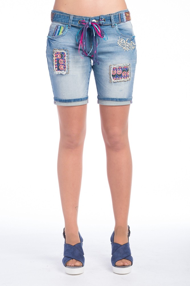 Bermuda denim etnica