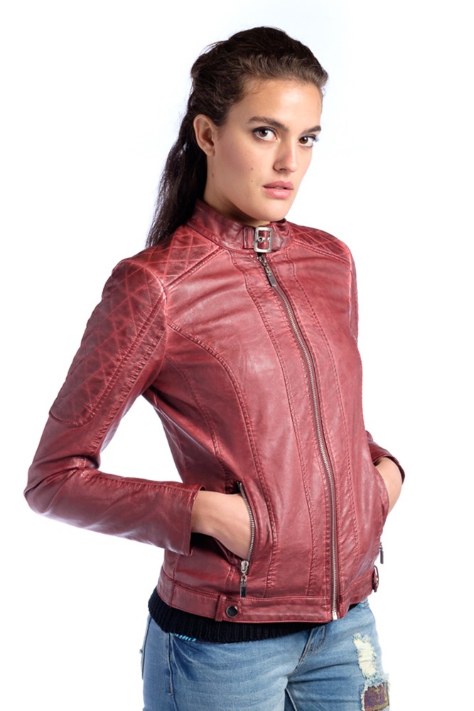 Chaqueta polipiel refuerzos | Estilo versátil 4