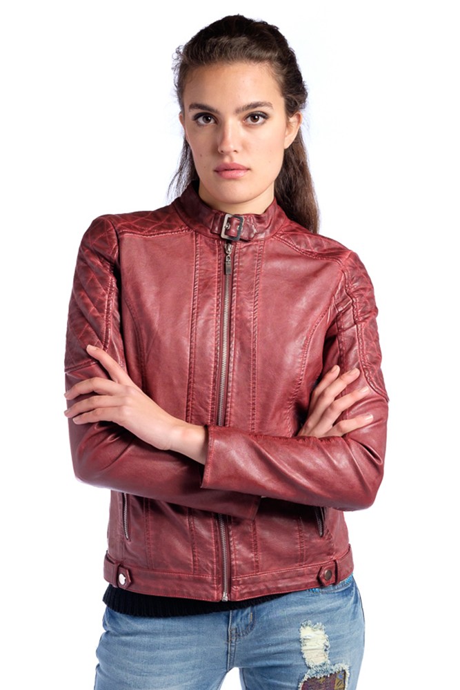 Chaqueta polipiel refuerzos | Estilo versátil 3