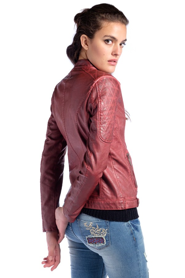 Chaqueta polipiel refuerzos | Estilo versátil 5