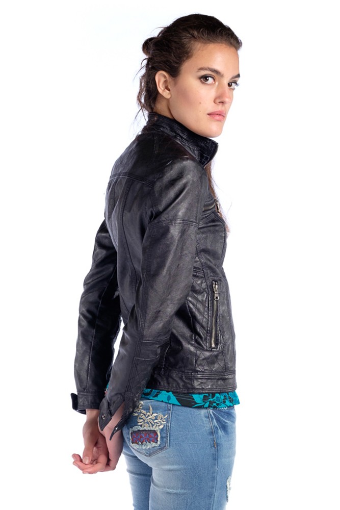 Chaqueta polipiel tintada | Estilo versátil 2