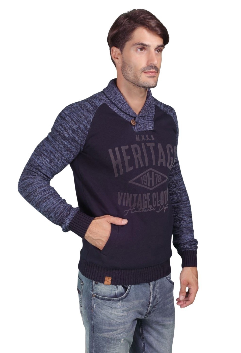 Jersey combinado tricot 3