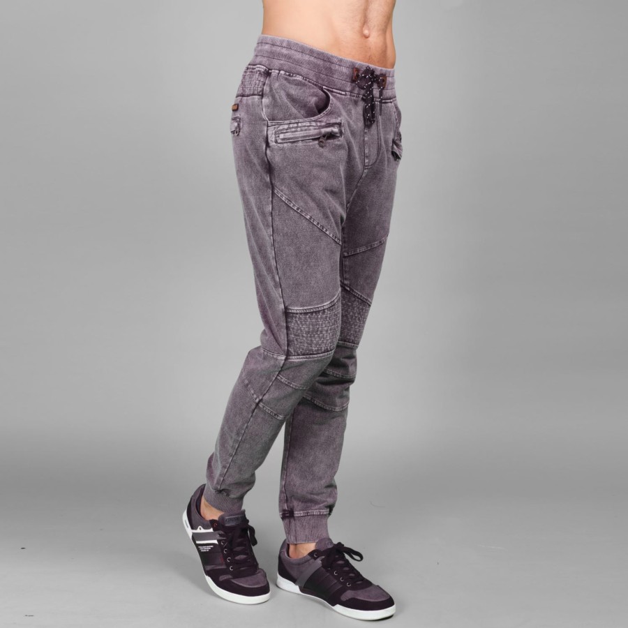 Pant jogging felpa denim 2