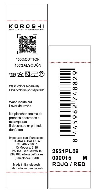 Polo de hombre rojo de manga larga, 100% algodón, con cuello camisero y estilo versátil para looks casuales o elegantes.