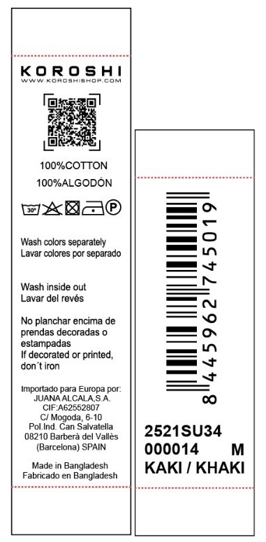 Sudadera kaki de hombre con capucha y manga larga. Confección en algodón y poliéster para un estilo urbano y cómodo.
